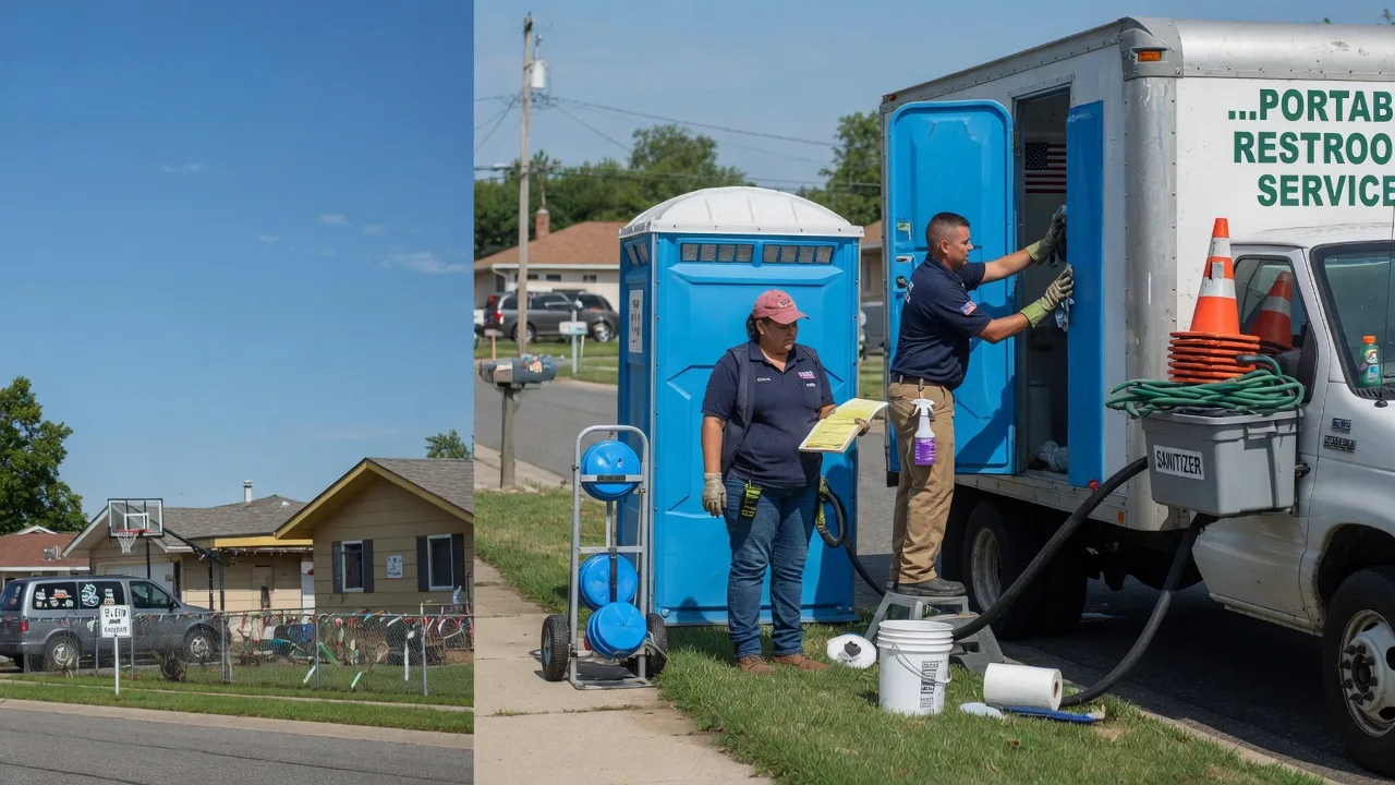 Portable Toilet Rental in Oktaha, OK near me